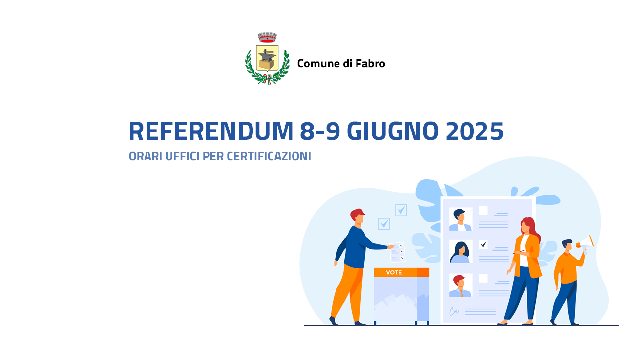 orari uffici referendum
