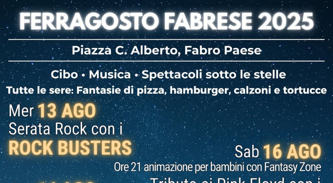 Ferragosto Fabbrese 2025