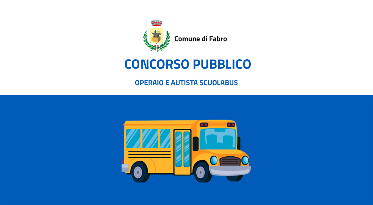 Cover concorso pubblico Fabro